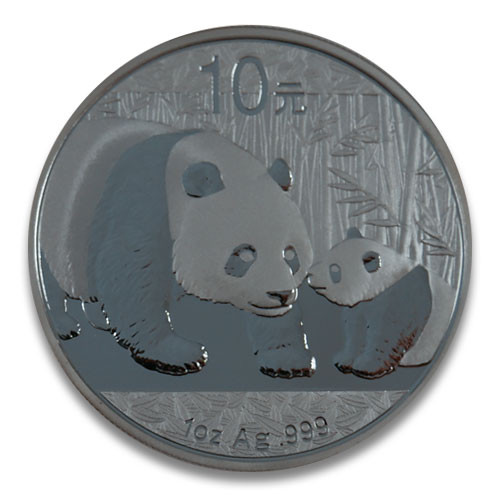 China Panda Silber 1 oz 2011