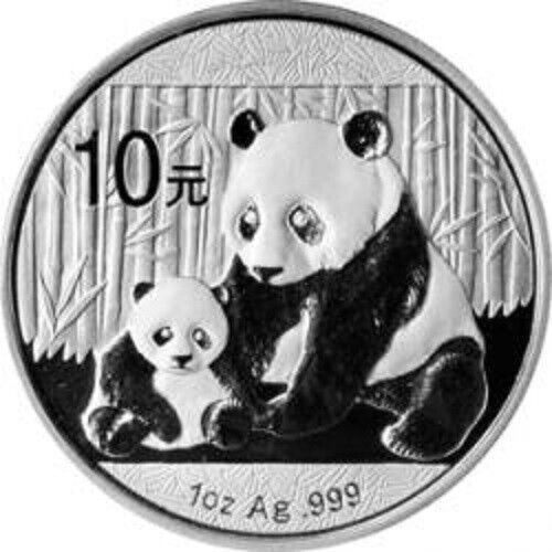 China Panda Silber 1 oz 2012