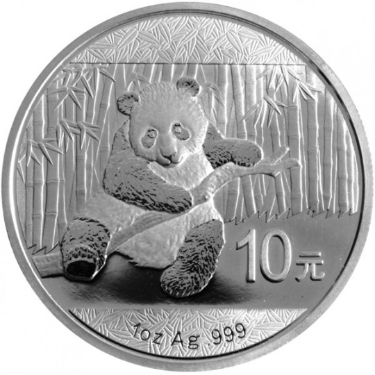 China Panda Silber 1 oz 2014