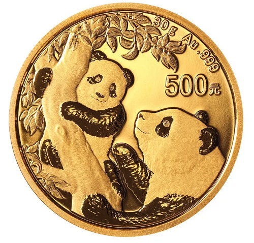 China Panda Gold 30 g 2021