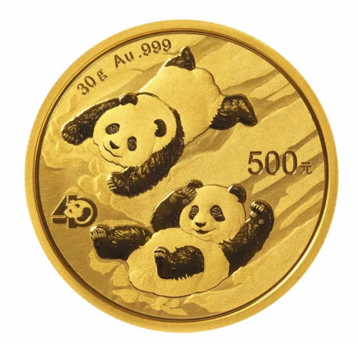 China Panda Gold 30 g 2022