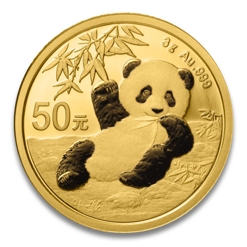 China Panda Gold 3 g 2020