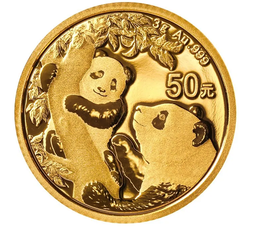 China Panda Gold 3 g 2021