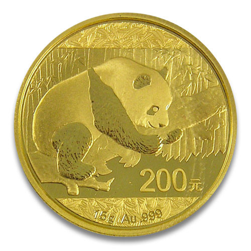 China Panda Gold 15 g 2016