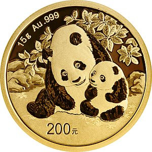 China Panda Gold 15 g 2024