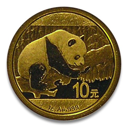 China Panda Gold 1 g 2016