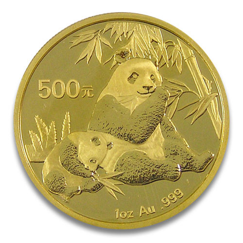 China Panda Gold 1 Unze 2007