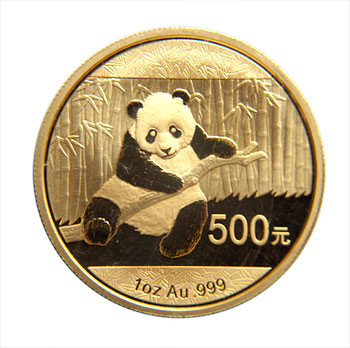 China Panda Gold 1 Unze 2014