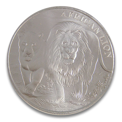 Congo Lion Silber 1 oz 2016