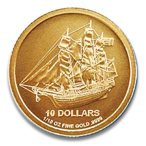 Cook Island Gold 1/10 oz verschiedene