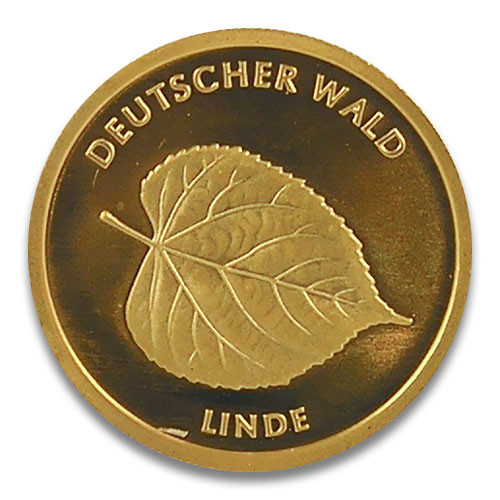 20 Euro Deutscher Wald - Linde 2015 Prägestätte D, F, G oder J 1/8 oz