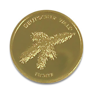 20 Euro Deutscher Wald - Fichte 2012 Prägestätte A 1/8 oz