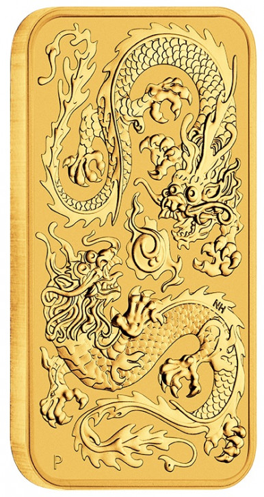 Dragon Rectangular Australien 2020 Gold 1 oz