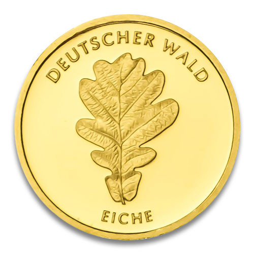 20 Euro Deutscher Wald - Eiche 2010 Prägestätte D, F, G oder J 1/8 oz