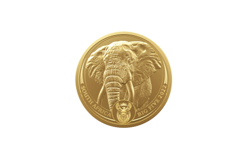 Big Five - Elefant 1 oz Gold 2022