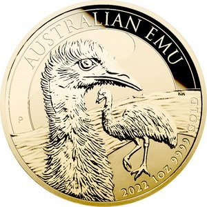 Australien Emu 2022 Gold 1 oz