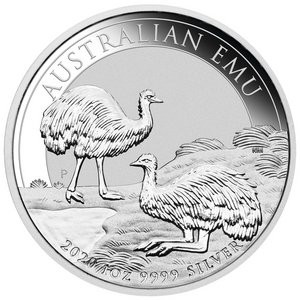 Emu Australien 2020 Silber 1 oz