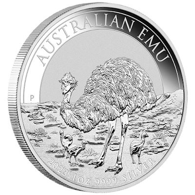 Emu Australien 2023 Silber 1 oz