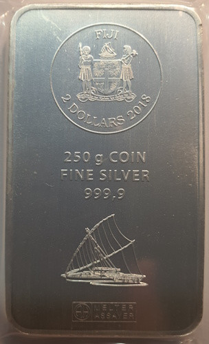 Münzbarren Fiji 250 g 2018