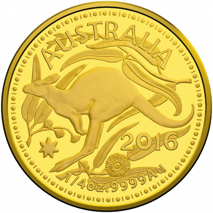 Känguru RAM 2016 Gold 1/4 oz