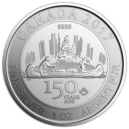 Kanada 150 Jahre Voyageur Silber 1 oz 2017