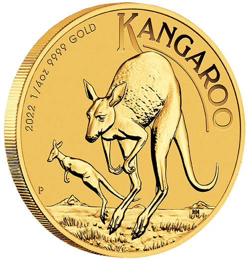 Känguru Australien 2022 Gold 1/4 oz