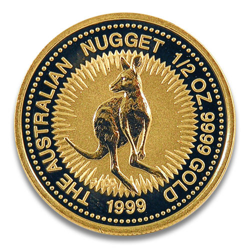 Känguru Australien 1999 Gold 1/2 oz