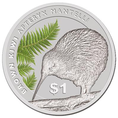 Kiwi Silber 1 oz 2015