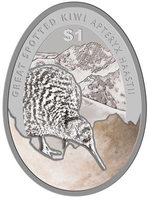 Kiwi Silber 1 oz 2016