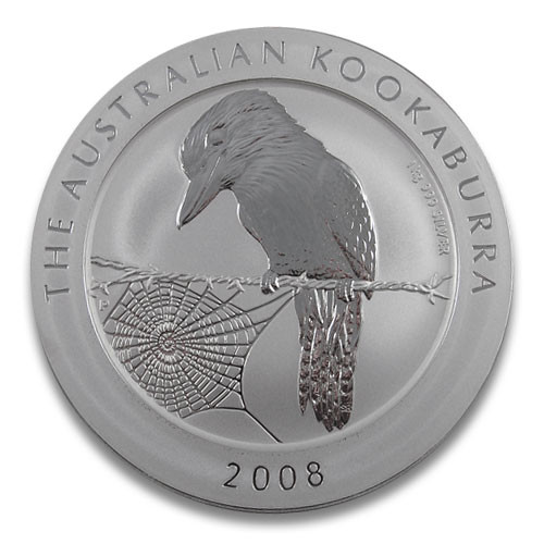 Kookaburra 2008 Silber 1 kg