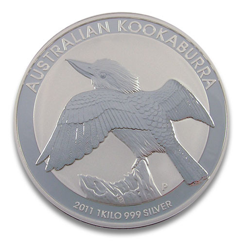 Kookaburra 2011 Silber 1 kg