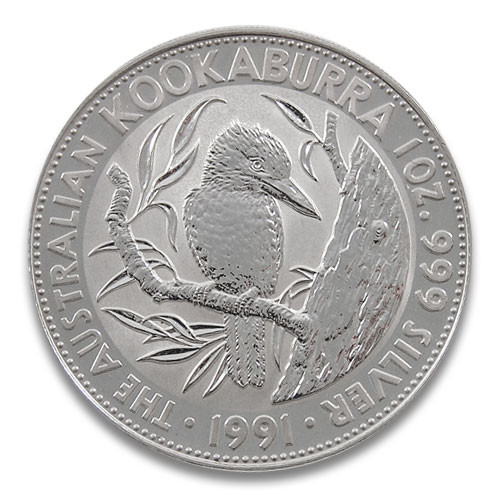 Kookaburra 1991 Silber 1 oz