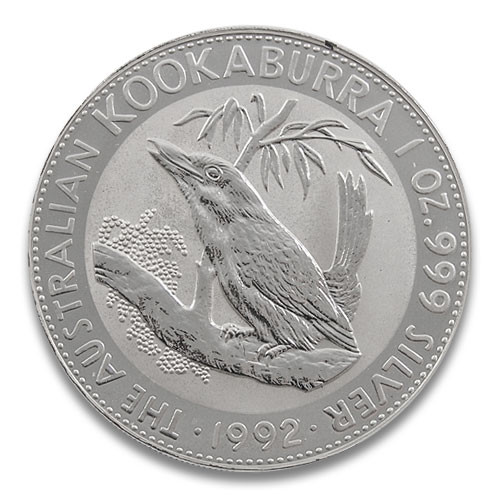 Kookaburra 1992 Silber 1 oz