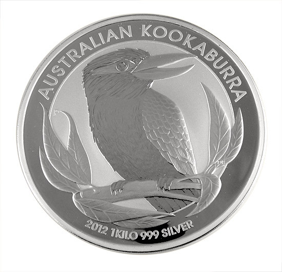 Kookaburra 2012 Silber 1 kg