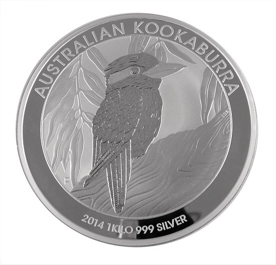 Kookaburra 2014 Silber 1 kg