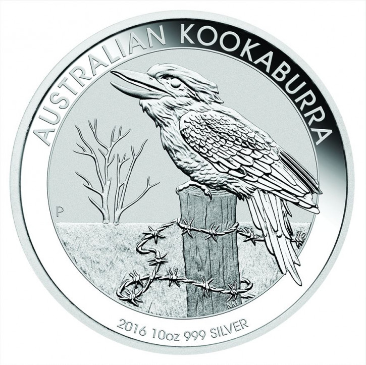 Kookaburra 2016 Silber 10 oz