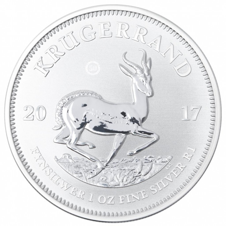 Krügerrand 2017 Silber 1 oz 50 Jahre Premium Stempelglanz