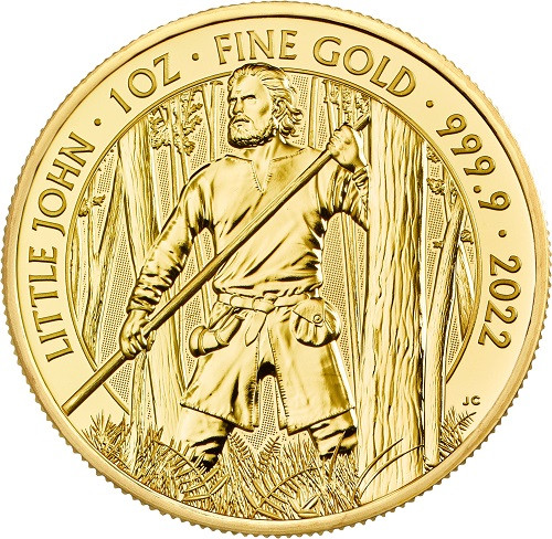 Myths and Legends - Little John - Gold 1 oz 2022