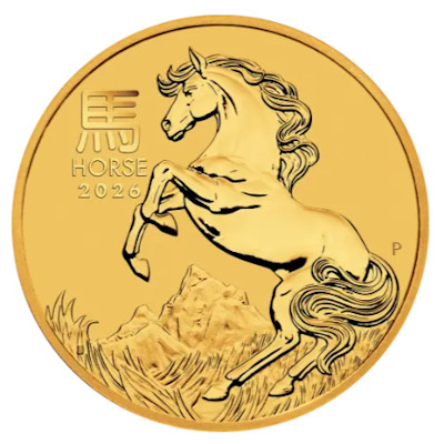 Lunar III Pferd 2026 Gold 1/10 oz
