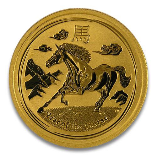 Lunar II Pferd 2014 Gold 1 oz