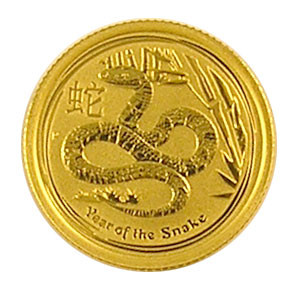 Lunar II Schlange 2013 Gold 1/10 oz