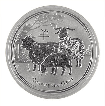 Lunar II Ziege 2015 Silber 1 oz