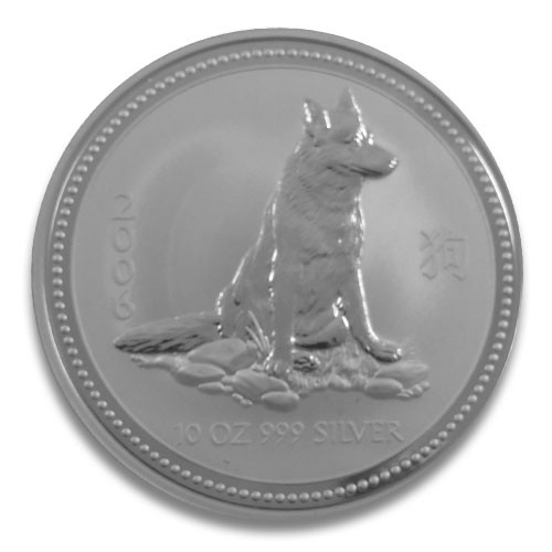 Lunar I Hund 2006 Silber 10 oz