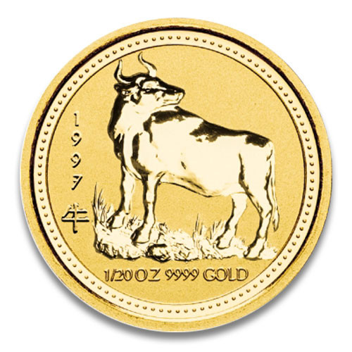 Lunar I Ochse 1997 Gold 1/20 oz