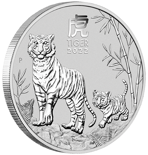 Lunar III Tiger 2022 Silber 1 oz