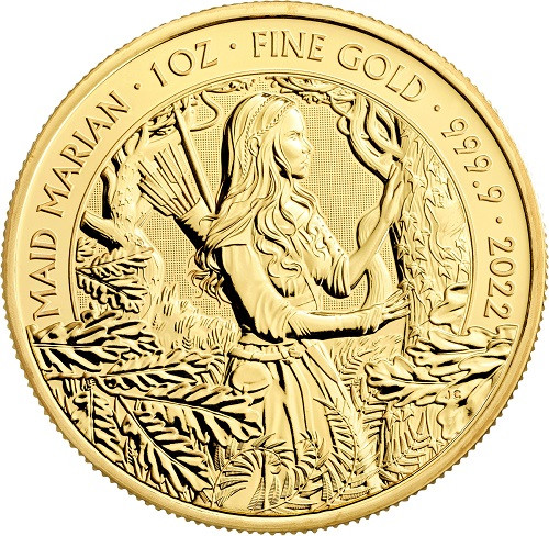 Myths and Legends - Maid Marian - Gold 1 oz 2022