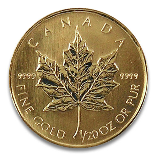 Maple Leaf Gold 1/20 oz verschiedene