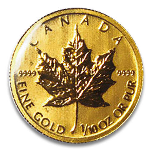 Maple Leaf Gold 1/10 oz verschiedene