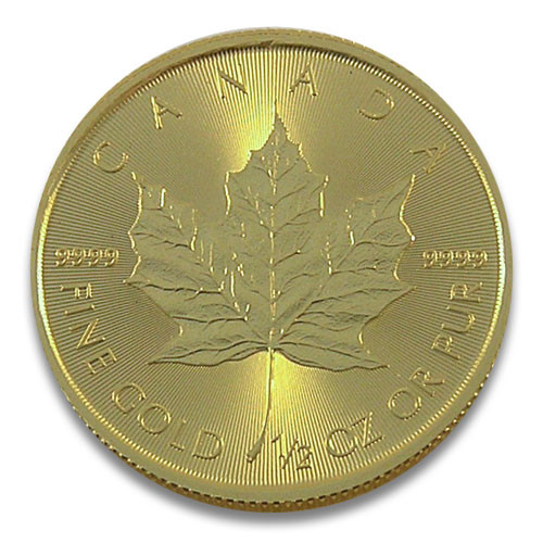 Maple Leaf Gold 1/2 oz verschiedene