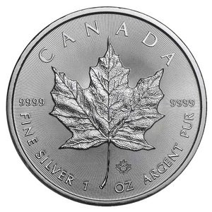Maple Leaf Silber 1 oz 2023